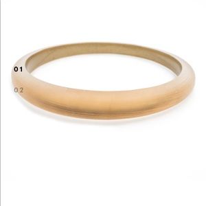 Alexis Bitar Gold Tappered Bangle